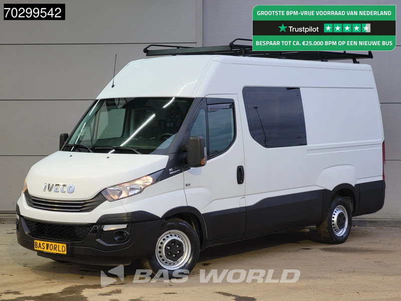 Iveco Daily 35S14 Dubbel Cabine Automaat L2H2 3,5t Trekhaak Airco Cruise Camera Imperiaal Euro6 L2 DC Doka Mixto Airco Trekhaak Cruise contr - Furgone chiuso: foto 1 Iveco Daily 35S14 Dubbel Cabine Automaat L2H2 3,5t Trekhaak Airco Cruise Camera Imperiaal Euro6 L2 DC Doka Mixto Airco Trekhaak Cruise contr - Furgone chiuso: foto 1