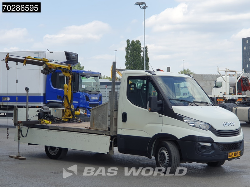 Iveco Daily 35S14 Kraanwagen Open Laadbak Hyva HA15 Euro6 3,5t Trekhaak Crane Kranwagen Kraan Pritsche Pickup Open Box Trekhaak - Furgone con cassone fisso: foto 2 Iveco Daily 35S14 Kraanwagen Open Laadbak Hyva HA15 Euro6 3,5t Trekhaak Crane Kranwagen Kraan Pritsche Pickup Open Box Trekhaak - Furgone con cassone fisso: foto 2
