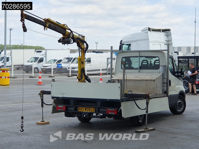 Iveco Daily 35S14 Open Laadbak Kraanwagen Hyva HA15 Euro6 3,5t Trekhaak Crane Kranwagen Pritsche Pickup Open Box Trekhaak - Furgone con cassone fisso: foto 3 Iveco Daily 35S14 Open Laadbak Kraanwagen Hyva HA15 Euro6 3,5t Trekhaak Crane Kranwagen Pritsche Pickup Open Box Trekhaak - Furgone con cassone fisso: foto 3
