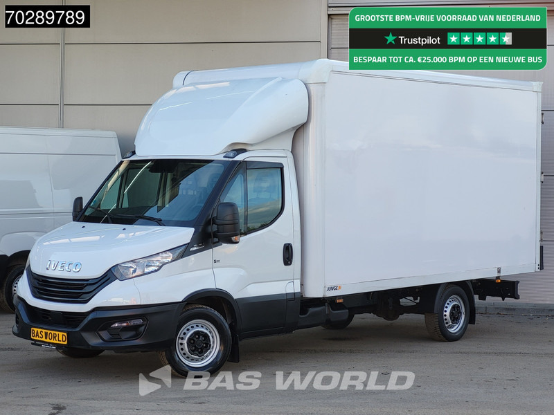Iveco Daily 35S16 Automaat Bakwagen Achterdeuren 160PK Airco Camera Euro6 Meubelbak Koffer 21m3 Airco - Furgone box: foto 1 Iveco Daily 35S16 Automaat Bakwagen Achterdeuren 160PK Airco Camera Euro6 Meubelbak Koffer 21m3 Airco - Furgone box: foto 1