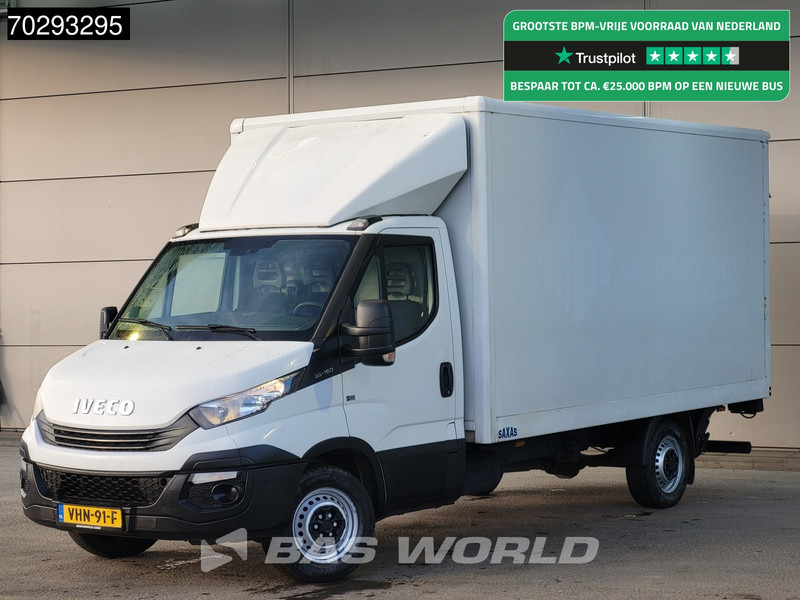Iveco Daily 35S16 Laadklep 3,5t Trekhaak Bakwagen Airco Euro6 Meubelbak Koffer 19m3 Airco Trekhaak - Furgone box: foto 1 Iveco Daily 35S16 Laadklep 3,5t Trekhaak Bakwagen Airco Euro6 Meubelbak Koffer 19m3 Airco Trekhaak - Furgone box: foto 1
