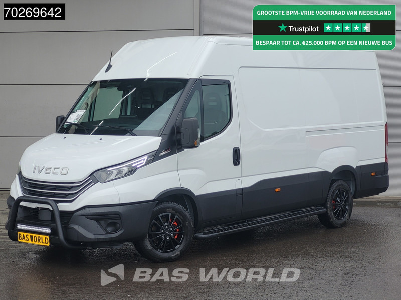 Iveco Daily 35S21 3.0L Automaat Black Edition 2025 model L2H2 Trekhaak Tacho ACC LED CarPlay Velgen Camera 12m3 Airco Trekhaak - Furgone chiuso: foto 1 Iveco Daily 35S21 3.0L Automaat Black Edition 2025 model L2H2 Trekhaak Tacho ACC LED CarPlay Velgen Camera 12m3 Airco Trekhaak - Furgone chiuso: foto 1