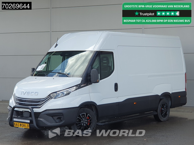 Iveco Daily 35S21 3.0L Automaat Black Edition 2025 model L2H2 Trekhaak Tacho ACC LED CarPlay Velgen Camera 12m3 Airco Trekhaak - Furgone chiuso: foto 1 Iveco Daily 35S21 3.0L Automaat Black Edition 2025 model L2H2 Trekhaak Tacho ACC LED CarPlay Velgen Camera 12m3 Airco Trekhaak - Furgone chiuso: foto 1