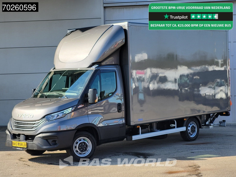Iveco Daily 35S21 3.0L Automaat Laadklep Zijdeur ACC LED CarPlay Lat om Lat D'Hollandia 3,5t Trekvermogen Meubelbak Koffer Bakwagen Airco - Furgone box: foto 1 Iveco Daily 35S21 3.0L Automaat Laadklep Zijdeur ACC LED CarPlay Lat om Lat D'Hollandia 3,5t Trekvermogen Meubelbak Koffer Bakwagen Airco - Furgone box: foto 1