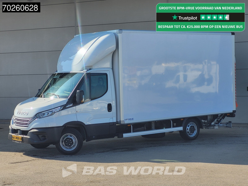 Iveco Daily 35S21 3.0L Automaat NIEUW MODEL Laadklep ACC CarPlay Zijdeur Bakwagen Meubelbak Koffer Airco - Furgone box: foto 1 Iveco Daily 35S21 3.0L Automaat NIEUW MODEL Laadklep ACC CarPlay Zijdeur Bakwagen Meubelbak Koffer Airco - Furgone box: foto 1
