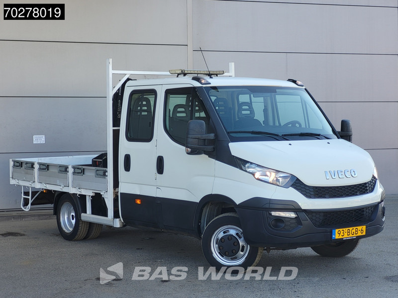 Iveco Daily 50C17 3.0L Automaat DC Open laadbak Kraan Hiab 017T-2 Airco APK 10-2025 Pickup Crane Kraanwagen Pritsche Airco Dubbel cabine - Furgone con cassone fisso: foto 3 Iveco Daily 50C17 3.0L Automaat DC Open laadbak Kraan Hiab 017T-2 Airco APK 10-2025 Pickup Crane Kraanwagen Pritsche Airco Dubbel cabine - Furgone con cassone fisso: foto 3