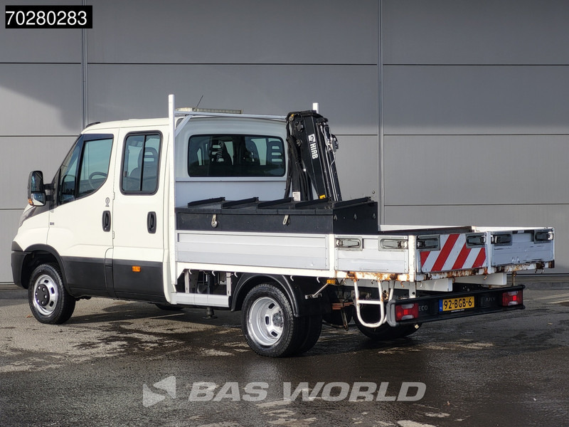 Iveco Daily 50C17 3,0L Automaat HIAB 017T-2 DC Open laadbak Dubbellucht Airco Euro6 Pickup Crane Kraanwagen Pritsche Airco Dubbel cabine - Furgone con cassone fisso: foto 5 Iveco Daily 50C17 3,0L Automaat HIAB 017T-2 DC Open laadbak Dubbellucht Airco Euro6 Pickup Crane Kraanwagen Pritsche Airco Dubbel cabine - Furgone con cassone fisso: foto 5