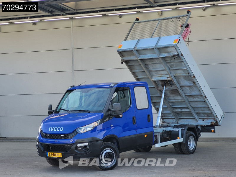 Iveco Daily 70C17 Drie-Zijdige 3.0L Kipper 7-tons Kraan Dubbellucht 170PK 3,5t Trekhaak Airco Tipper Benne Kieper Kraanwagen Crane Kranwagen - Furgone ribaltabile: foto 3 Iveco Daily 70C17 Drie-Zijdige 3.0L Kipper 7-tons Kraan Dubbellucht 170PK 3,5t Trekhaak Airco Tipper Benne Kieper Kraanwagen Crane Kranwagen - Furgone ribaltabile: foto 3