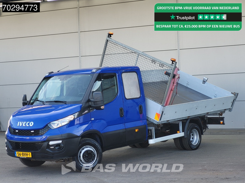 Iveco Daily 70C17 Drie-Zijdige 3.0L Kipper 7-tons Kraan Dubbellucht 170PK 3,5t Trekhaak Airco Tipper Benne Kieper Kraanwagen Crane Kranwagen - Furgone ribaltabile: foto 1 Iveco Daily 70C17 Drie-Zijdige 3.0L Kipper 7-tons Kraan Dubbellucht 170PK 3,5t Trekhaak Airco Tipper Benne Kieper Kraanwagen Crane Kranwagen - Furgone ribaltabile: foto 1