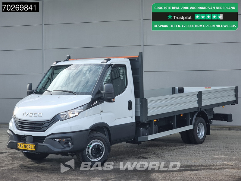 Iveco Daily 70C18 3.0L Automaat 525cm Open laadbak Trekhaak ACC Navi Airco Pickup Pritsche Airco Trekhaak - Furgone con cassone fisso: foto 1 Iveco Daily 70C18 3.0L Automaat 525cm Open laadbak Trekhaak ACC Navi Airco Pickup Pritsche Airco Trekhaak - Furgone con cassone fisso: foto 1