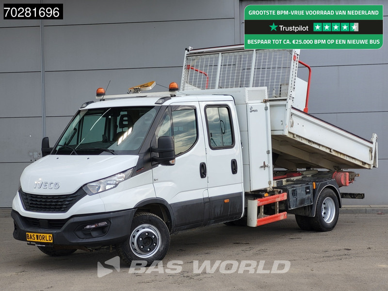Iveco Daily 70C18 3.0L Kipper Dubbel Cabine Dubbellucht 3,5t Trekhaak Airco Cruise Euro6 Tipper Benne Kieper 2m3 Airco Trekhaak Cruise contr - Furgone ribaltabile: foto 1 Iveco Daily 70C18 3.0L Kipper Dubbel Cabine Dubbellucht 3,5t Trekhaak Airco Cruise Euro6 Tipper Benne Kieper 2m3 Airco Trekhaak Cruise contr - Furgone ribaltabile: foto 1