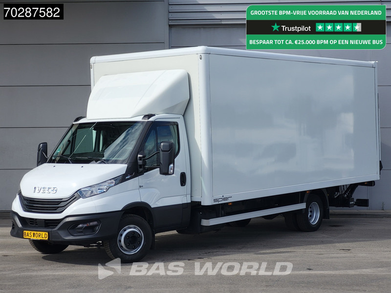 Iveco Daily 70C21 Automaat Luchtvering Laadklep 210PK Airco Cruise Camera Euro6 Meubelbak Koffer 36m3 Airco Cruise control - Furgone box: foto 1 Iveco Daily 70C21 Automaat Luchtvering Laadklep 210PK Airco Cruise Camera Euro6 Meubelbak Koffer 36m3 Airco Cruise control - Furgone box: foto 1