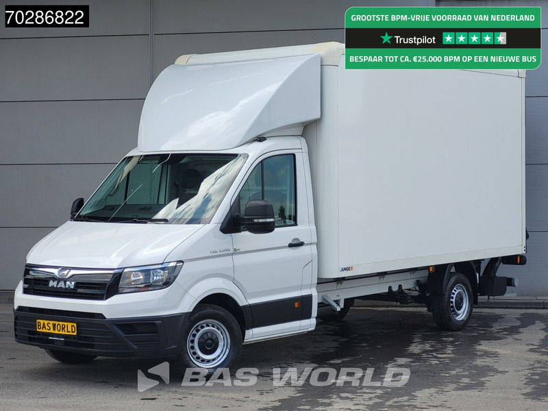 MAN TGE 3.140 Automaat Bakwagen Laadklep Airco Cruise Camera Euro6 Meubelbak Koffer 20m3 Airco Cruise control - Furgone box: foto 1 MAN TGE 3.140 Automaat Bakwagen Laadklep Airco Cruise Camera Euro6 Meubelbak Koffer 20m3 Airco Cruise control - Furgone box: foto 1