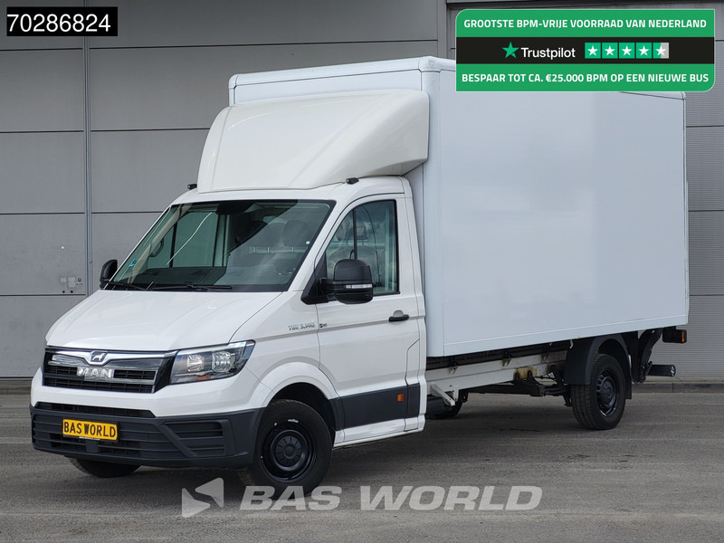 MAN TGE 3.140 Automaat Bakwagen Laadklep Airco Cruise Camera Euro6 Meubelbak Koffer 20m3 Airco Cruise control - Furgone box: foto 1 MAN TGE 3.140 Automaat Bakwagen Laadklep Airco Cruise Camera Euro6 Meubelbak Koffer 20m3 Airco Cruise control - Furgone box: foto 1