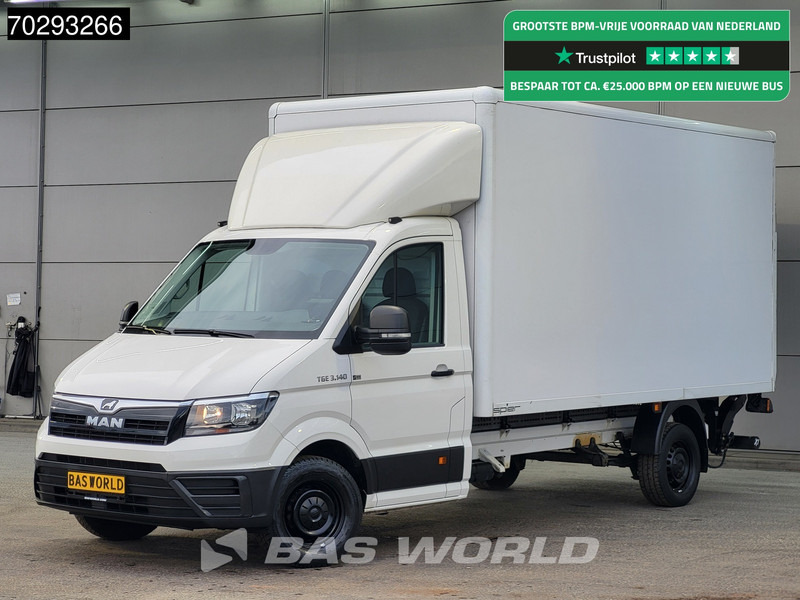 MAN TGE 3.140 Automaat Laadklep Bakwagen Airco Cruise Camera Euro6 Meubelbak Koffer 20m3 Airco Cruise control - Furgone box: foto 1 MAN TGE 3.140 Automaat Laadklep Bakwagen Airco Cruise Camera Euro6 Meubelbak Koffer 20m3 Airco Cruise control - Furgone box: foto 1