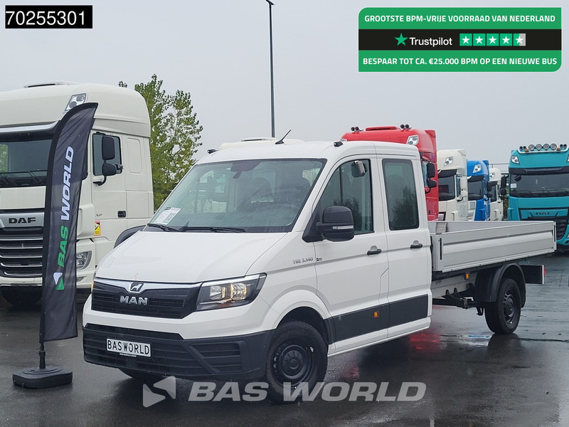 MAN TGE 3.140 Automatik Pritsche AHK Doppel Kabine Klima Tempomat Pickup Airco Trekhaak Cruise control - Furgone con cassone fisso: foto 1 MAN TGE 3.140 Automatik Pritsche AHK Doppel Kabine Klima Tempomat Pickup Airco Trekhaak Cruise control - Furgone con cassone fisso: foto 1