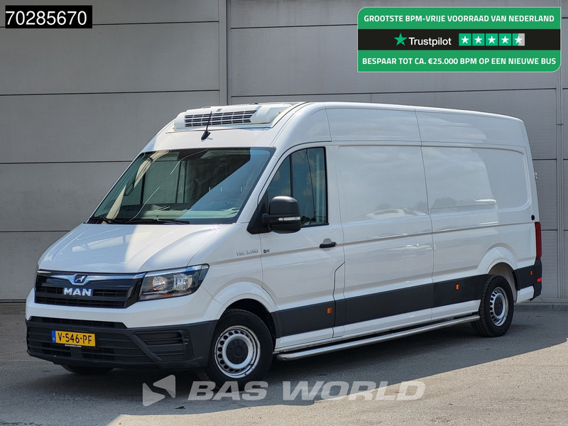 MAN TGE 3.140 Bi Temp Koelwagen Vriezer Themo King V-300 MAX Airco Euro6 Koel Koeler Vries Kühler Kühl Kühlwagen Frigo 12m3 Airco Cruise contr - Furgone frigo: foto 1 MAN TGE 3.140 Bi Temp Koelwagen Vriezer Themo King V-300 MAX Airco Euro6 Koel Koeler Vries Kühler Kühl Kühlwagen Frigo 12m3 Airco Cruise contr - Furgone frigo: foto 1