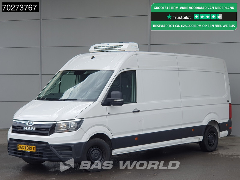 MAN TGE 3.140 Koelwagen Automaat Thermo King V-200 MAX L4H3 Airco Camera Parkeersensoren L3H2 Euro6 Koel Koeler Kühl Kühler Kühlwagen 12m3 Air - Furgone frigo: foto 1 MAN TGE 3.140 Koelwagen Automaat Thermo King V-200 MAX L4H3 Airco Camera Parkeersensoren L3H2 Euro6 Koel Koeler Kühl Kühler Kühlwagen 12m3 Air - Furgone frigo: foto 1