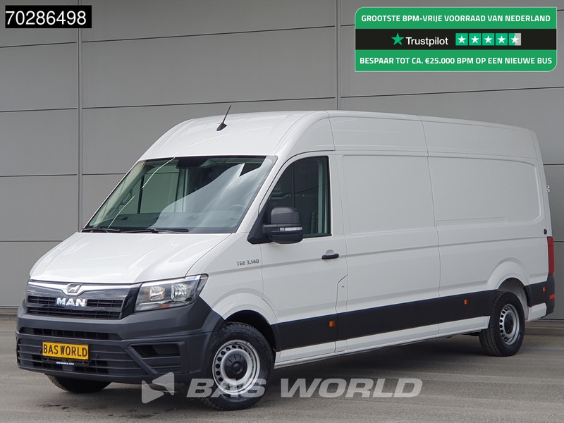 MAN TGE 3.140 L4H3 Trekhaak Airco Cruise Camera Parkeersensoren Euro6 L3H2 15m3 Airco Trekhaak Cruise control - Furgone chiuso: foto 1 MAN TGE 3.140 L4H3 Trekhaak Airco Cruise Camera Parkeersensoren Euro6 L3H2 15m3 Airco Trekhaak Cruise control - Furgone chiuso: foto 1