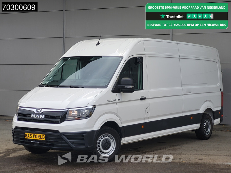 MAN TGE 3.180 Automaat 180PK L3H3 Trekhaak Airco Cruise Camera Parkeersensoren Euro6 L2H2 Airco Cruise control - Furgone chiuso: foto 1 MAN TGE 3.180 Automaat 180PK L3H3 Trekhaak Airco Cruise Camera Parkeersensoren Euro6 L2H2 Airco Cruise control - Furgone chiuso: foto 1