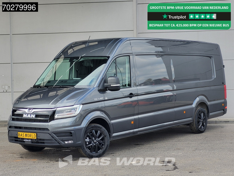 MAN TGE 3.180 Automaat L5H3 Navi ACC LED Airco Camera Parkeersensoren Euro6 L5 Long 17m3 Airco - Furgone chiuso: foto 1 MAN TGE 3.180 Automaat L5H3 Navi ACC LED Airco Camera Parkeersensoren Euro6 L5 Long 17m3 Airco - Furgone chiuso: foto 1