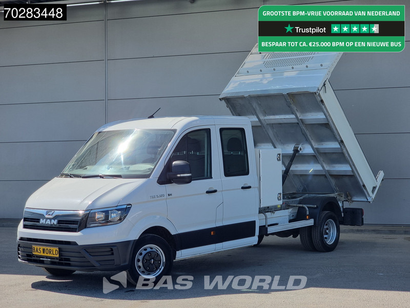 MAN TGE 5.120 Open Laadbak met Kist Dubbel Cabine Dubbellucht 3,5t Trekhaak Navi Airco Cruise Camera Pritsche Pickup Open Box m3 Airco Dubbel - Furgone con cassone fisso: foto 1 MAN TGE 5.120 Open Laadbak met Kist Dubbel Cabine Dubbellucht 3,5t Trekhaak Navi Airco Cruise Camera Pritsche Pickup Open Box m3 Airco Dubbel - Furgone con cassone fisso: foto 1
