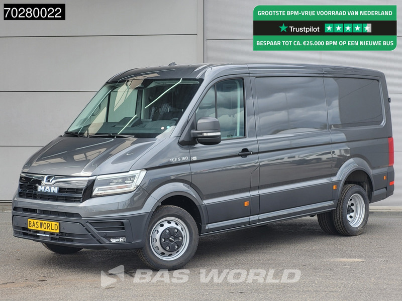 MAN TGE 5.160 Uniek! Dubbellucht 2025-Model Automaat L3H2 Laag Dak ACC Navi LED Airco Camera Parkeersensoren CarPlay Euro6 L2H1 10m3 Airco - Furgone chiuso: foto 1 MAN TGE 5.160 Uniek! Dubbellucht 2025-Model Automaat L3H2 Laag Dak ACC Navi LED Airco Camera Parkeersensoren CarPlay Euro6 L2H1 10m3 Airco - Furgone chiuso: foto 1