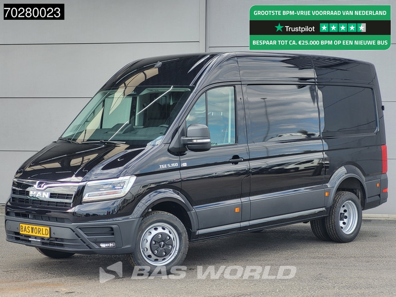 MAN TGE 5.160 Uniek! Dubbellucht Automaat 2025-Model L3H3 ACC Navi LED Airco Camera Parkeersensoren CarPlay Euro6 L2H2 12m3 Airco - Furgone chiuso: foto 1 MAN TGE 5.160 Uniek! Dubbellucht Automaat 2025-Model L3H3 ACC Navi LED Airco Camera Parkeersensoren CarPlay Euro6 L2H2 12m3 Airco - Furgone chiuso: foto 1