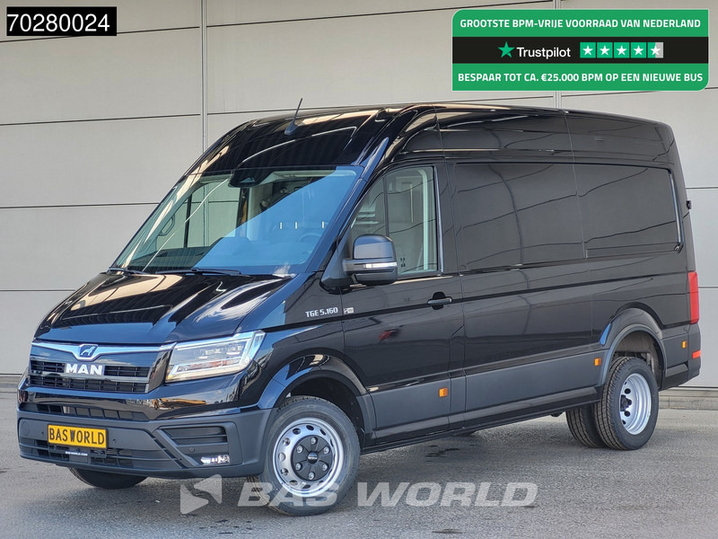 MAN TGE 5.160 Uniek! Dubbellucht Automaat 2025-model L3H3 ACC LED Navi Airco Camera Parkeersensoren CarPlay Euro6 L2H2 12m3 Airco - Furgone chiuso: foto 1 MAN TGE 5.160 Uniek! Dubbellucht Automaat 2025-model L3H3 ACC LED Navi Airco Camera Parkeersensoren CarPlay Euro6 L2H2 12m3 Airco - Furgone chiuso: foto 1