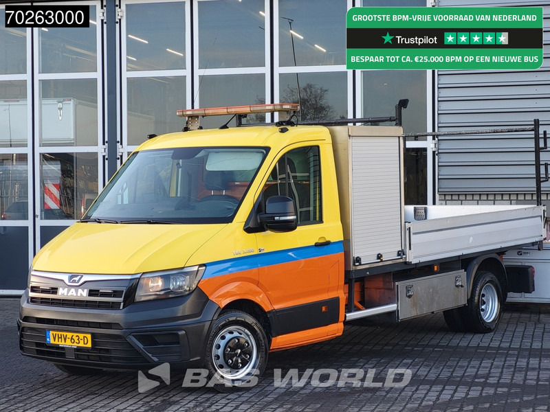 MAN TGE 5.180 Open laadbak Dubbellucht Trekhaak Airco Cruise Pickup Pritsche 3.180 Airco Trekhaak Cruise control - Furgone con cassone fisso: foto 1 MAN TGE 5.180 Open laadbak Dubbellucht Trekhaak Airco Cruise Pickup Pritsche 3.180 Airco Trekhaak Cruise control - Furgone con cassone fisso: foto 1