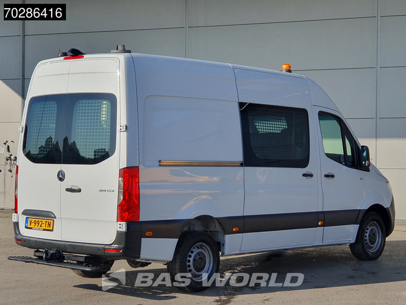 Furgone chiuso Mercedes-Benz Sprinter 314 CDI Automaat L2H2 Trekhaak Airco Cruise Camera Parkeersensoren MBUX CarPlay Standkachel Werkplaatsinrichting Euro6 L2 12m3 A: foto 5