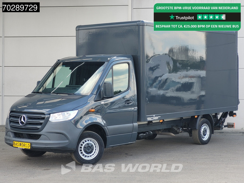 Mercedes-Benz Sprinter 316 CDI Laadklep Bakwagen Airco Camera MBUX CarPlay Euro6 Meubelbak Koffer 19m3 Airco Cruise control - Furgone box: foto 1 Mercedes-Benz Sprinter 316 CDI Laadklep Bakwagen Airco Camera MBUX CarPlay Euro6 Meubelbak Koffer 19m3 Airco Cruise control - Furgone box: foto 1