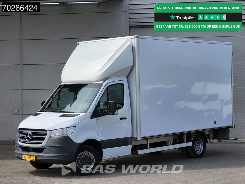 Mercedes-Benz Sprinter 514 CDI Automaat Bakwagen Dubbellucht Achterdeuren Navi Airco Cruise Carplay MBUX Euro6 Meubelbak Koffer 23m3 Airco Cruise contr - Furgone box: foto 1 Mercedes-Benz Sprinter 514 CDI Automaat Bakwagen Dubbellucht Achterdeuren Navi Airco Cruise Carplay MBUX Euro6 Meubelbak Koffer 23m3 Airco Cruise contr - Furgone box: foto 1