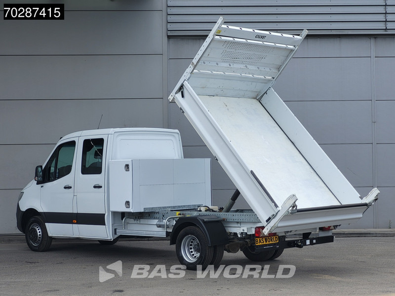 Furgone ribaltabile Mercedes-Benz Sprinter 514 CDI Kipper met Kist Dubbel Cabine Dubbellucht 3,5t Trekhaak Airco Cruise MBUX CarPlay Euro6 Tipper Benne Kieper 2m3 Airco Tr: foto 5