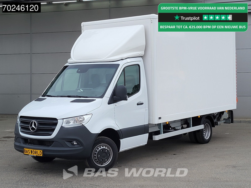 Mercedes-Benz Sprinter 515 CDI Automaat 1000kg Laadklep Dubbellucht Bakwagen MBUX Airco Cruise MBUX Koffer Meubelbak 21m3 Airco Cruise control - Furgone box: foto 1 Mercedes-Benz Sprinter 515 CDI Automaat 1000kg Laadklep Dubbellucht Bakwagen MBUX Airco Cruise MBUX Koffer Meubelbak 21m3 Airco Cruise control - Furgone box: foto 1