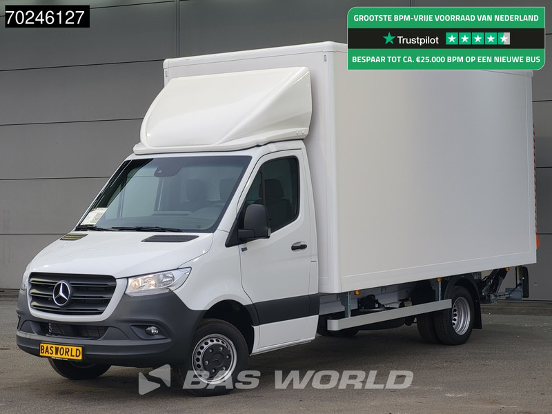 Mercedes-Benz Sprinter 515 CDI Automaat 1000kg Laadklep Zijdeur Dubbellucht Bakwagen MBUX Airco Cruise CarPlay D'Hollandia Euro6 Koffer Meubelbak 21m3 - Furgone box: foto 1 Mercedes-Benz Sprinter 515 CDI Automaat 1000kg Laadklep Zijdeur Dubbellucht Bakwagen MBUX Airco Cruise CarPlay D'Hollandia Euro6 Koffer Meubelbak 21m3 - Furgone box: foto 1