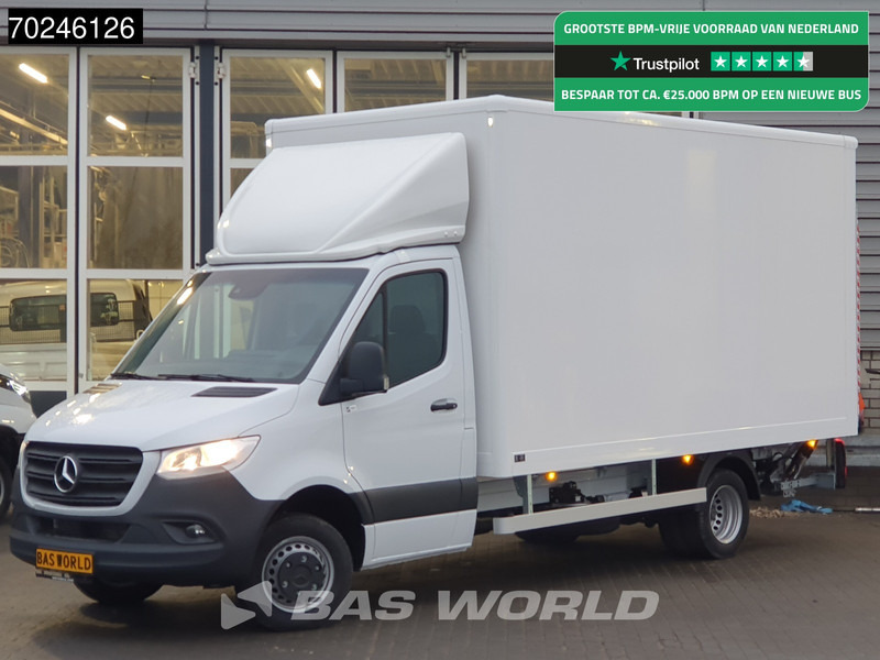 Mercedes-Benz Sprinter 515 CDI Automaat 1000kg Laadklep Zijdeur Dubbellucht Bakwagen MBUX Airco Cruise CarPlay D'Hollandia Euro6 Koffer Meubelbak 21m3 - Furgone box: foto 1 Mercedes-Benz Sprinter 515 CDI Automaat 1000kg Laadklep Zijdeur Dubbellucht Bakwagen MBUX Airco Cruise CarPlay D'Hollandia Euro6 Koffer Meubelbak 21m3 - Furgone box: foto 1