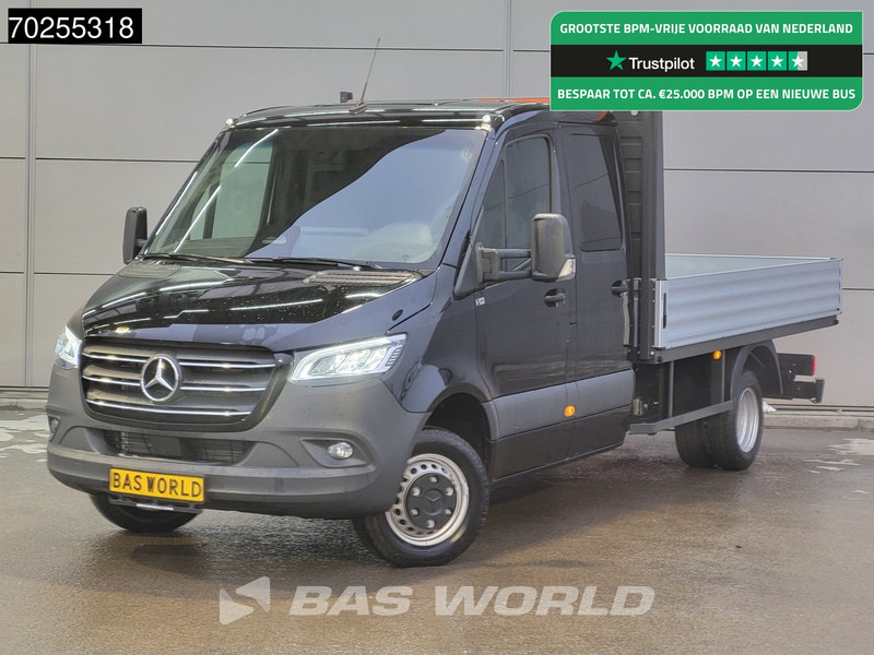 Mercedes-Benz Sprinter 519 CDI Automaat Open Laadbak Dubbel Cabine 3.5t trekhaak LED Navi Camera ACC Pickup Pritsche Airco Dubbel cabine Trekhaak Cruis - Furgone con cassone fisso: foto 1 Mercedes-Benz Sprinter 519 CDI Automaat Open Laadbak Dubbel Cabine 3.5t trekhaak LED Navi Camera ACC Pickup Pritsche Airco Dubbel cabine Trekhaak Cruis - Furgone con cassone fisso: foto 1