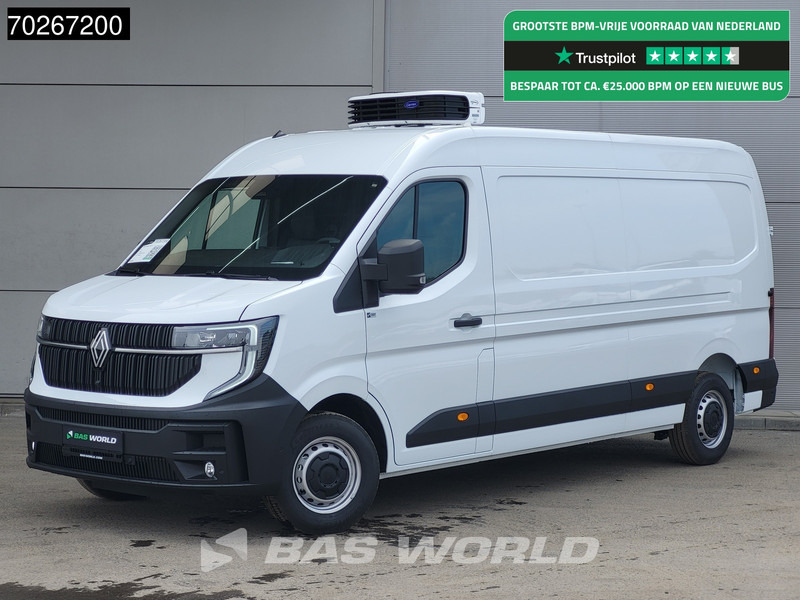 Renault Master 130pk -18 Vries Koelwagen 2025model BPM Vrij Vriezer Carrier Xarios 200 230V stekker LED Camera Parkeersensoren Airco Cruise Koeler Kü - Furgone frigo: foto 1 Renault Master 130pk -18 Vries Koelwagen 2025model BPM Vrij Vriezer Carrier Xarios 200 230V stekker LED Camera Parkeersensoren Airco Cruise Koeler Kü - Furgone frigo: foto 1
