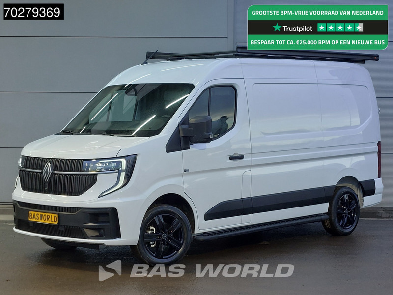 Renault Master 130pk 2025model L2H2 Special Edition LED Imperiaal 17 inch Velgen Airco Cruise Camera Carplay Parkeersensoren L2 10m3 Airco Cruise con - Furgone chiuso: foto 1 Renault Master 130pk 2025model L2H2 Special Edition LED Imperiaal 17 inch Velgen Airco Cruise Camera Carplay Parkeersensoren L2 10m3 Airco Cruise con - Furgone chiuso: foto 1