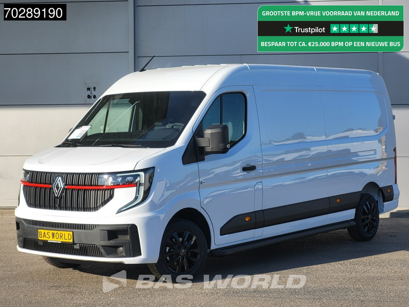 Renault Master 130pk 2025model L3H2 Special Edition LED Imperiaal 17 inch Velgen Airco Cruise Camera Carplay Parkeersensoren L3 12m3 Airco Cruise con - Furgone chiuso: foto 1 Renault Master 130pk 2025model L3H2 Special Edition LED Imperiaal 17 inch Velgen Airco Cruise Camera Carplay Parkeersensoren L3 12m3 Airco Cruise con - Furgone chiuso: foto 1