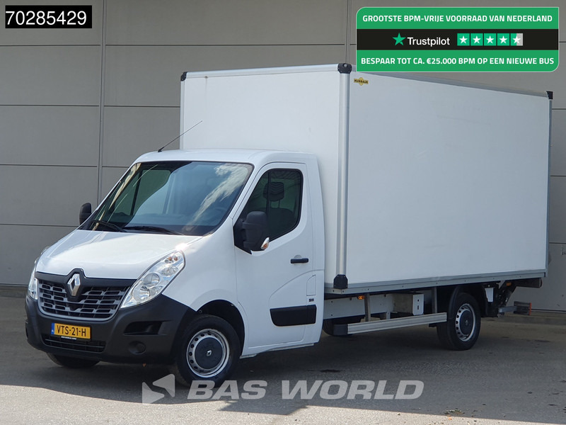 Renault Master 130pk Laadklep Bakwagen Airco Euro6 Meubelbak Koffer 21m3 Airco - Furgone box: foto 1 Renault Master 130pk Laadklep Bakwagen Airco Euro6 Meubelbak Koffer 21m3 Airco - Furgone box: foto 1