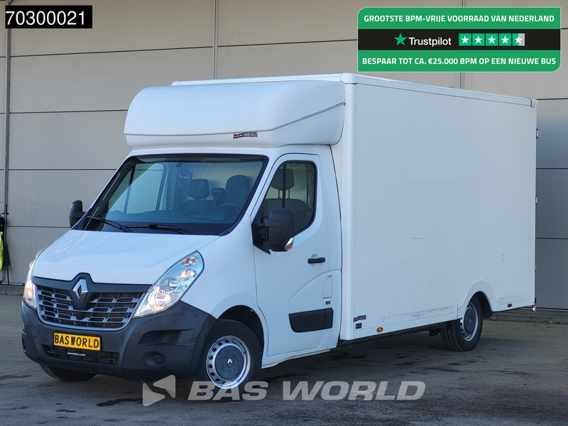 Renault Master 130pk Lowliner 422cm Bakwagen Achterdeuren Airco Cruise Euro6 Verkoopwagen Meubelbak Koffer Airco Cruise control - Furgone box: foto 1 Renault Master 130pk Lowliner 422cm Bakwagen Achterdeuren Airco Cruise Euro6 Verkoopwagen Meubelbak Koffer Airco Cruise control - Furgone box: foto 1