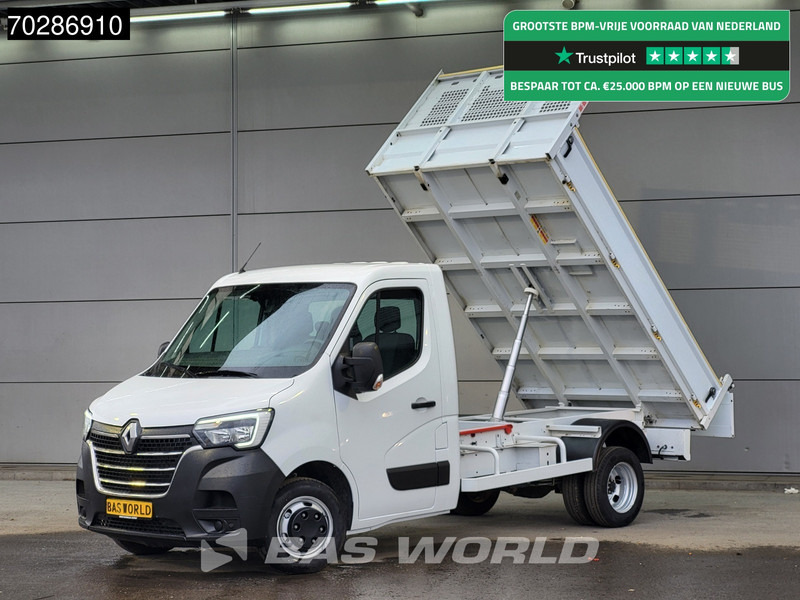Renault Master 130pk Open Laadbak met Kist 3,5t Trekhaak Dubbellucht LED Airco Cruise Euro6 Pritsche Pickup Open Box 2m3 Airco Trekhaak Cruise contro - Furgone con cassone fisso: foto 1 Renault Master 130pk Open Laadbak met Kist 3,5t Trekhaak Dubbellucht LED Airco Cruise Euro6 Pritsche Pickup Open Box 2m3 Airco Trekhaak Cruise contro - Furgone con cassone fisso: foto 1