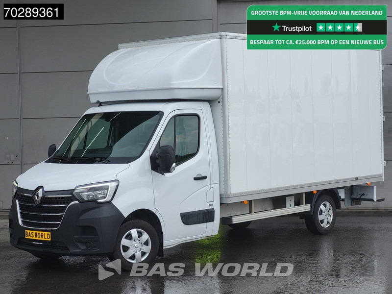 Renault Master 145PK Bakwagen Achterdeuren Navi LED Airco Euro6 Meubelbak Koffer 21m3 Airco - Furgone box: foto 1 Renault Master 145PK Bakwagen Achterdeuren Navi LED Airco Euro6 Meubelbak Koffer 21m3 Airco - Furgone box: foto 1