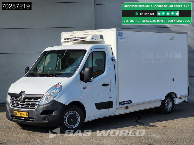 Renault Master 145PK Koelwagen Vriezer Lamberet Thermo King V-300 MAX 230V Stekker Airco Cruise Parkeersensoren Euro6 Koel Koeler Kühl Kühler Kühlwag - Furgone frigo: foto 1 Renault Master 145PK Koelwagen Vriezer Lamberet Thermo King V-300 MAX 230V Stekker Airco Cruise Parkeersensoren Euro6 Koel Koeler Kühl Kühler Kühlwag - Furgone frigo: foto 1