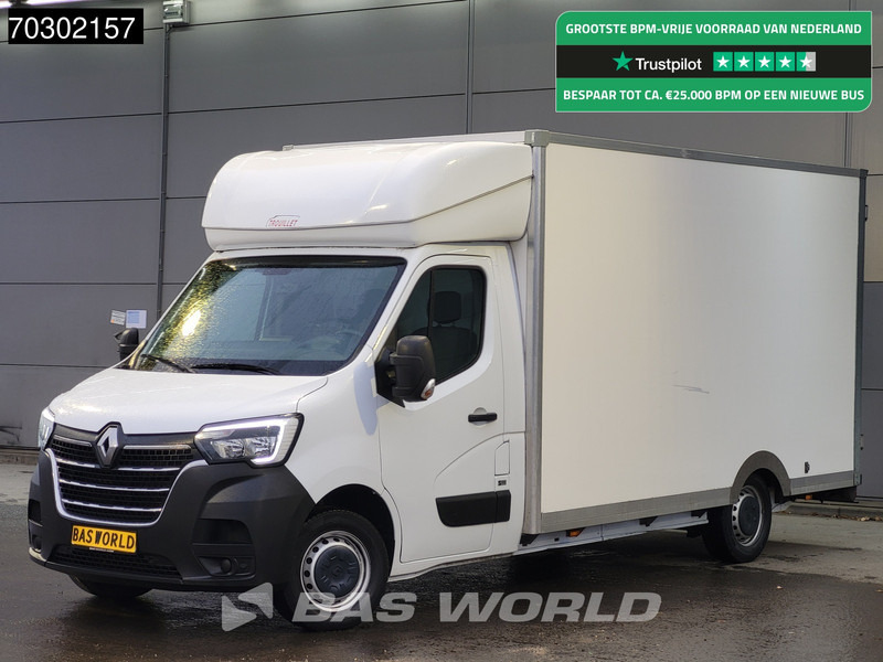 Renault Master 145PK Lowliner Bakwagen LED Navi Airco Cruise Euro6 Meubelbak Koffer Airco Cruise control - Furgone box: foto 1 Renault Master 145PK Lowliner Bakwagen LED Navi Airco Cruise Euro6 Meubelbak Koffer Airco Cruise control - Furgone box: foto 1