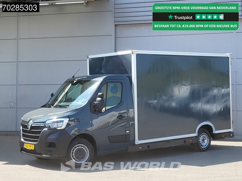 Renault Master 150PK Bakwagen Airco Cruise Luchtvering Meubelbak Plancher Verkoopwagen Foodtruck Paardenwagen 18m3 Airco Cruise control - Furgone box: foto 1 Renault Master 150PK Bakwagen Airco Cruise Luchtvering Meubelbak Plancher Verkoopwagen Foodtruck Paardenwagen 18m3 Airco Cruise control - Furgone box: foto 1
