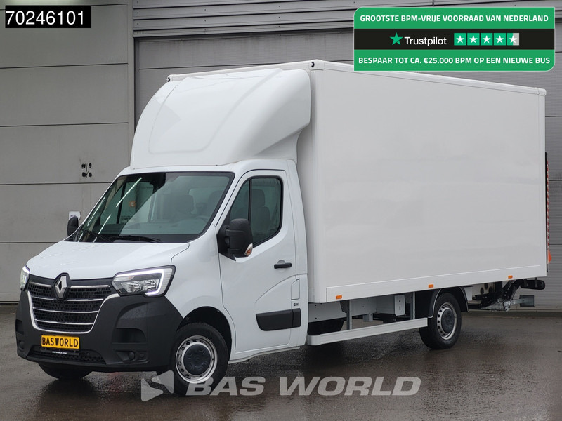 Renault Master 165PK Laadklep Bakwagen XXL 10 Euro Pallets Zijdeur Meubelbak Koffer Gesloten laadbak 24m3 Airco Cruise control - Furgone box: foto 1 Renault Master 165PK Laadklep Bakwagen XXL 10 Euro Pallets Zijdeur Meubelbak Koffer Gesloten laadbak 24m3 Airco Cruise control - Furgone box: foto 1