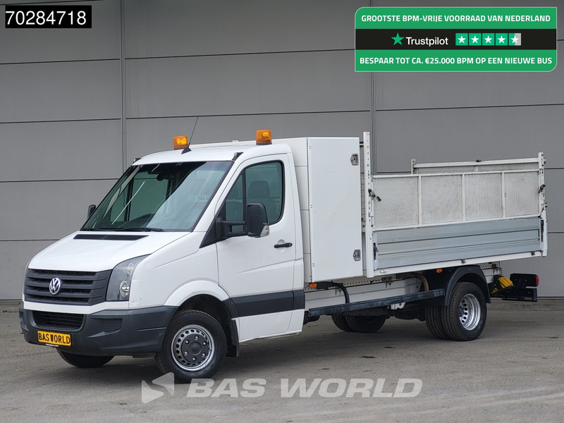 Volkswagen Crafter 136pk Open Laadbak met Kist Dubbellucht 3,5t Trekhaak Pritsche Pickup Open Box Trekhaak - Furgone con cassone fisso: foto 1 Volkswagen Crafter 136pk Open Laadbak met Kist Dubbellucht 3,5t Trekhaak Pritsche Pickup Open Box Trekhaak - Furgone con cassone fisso: foto 1